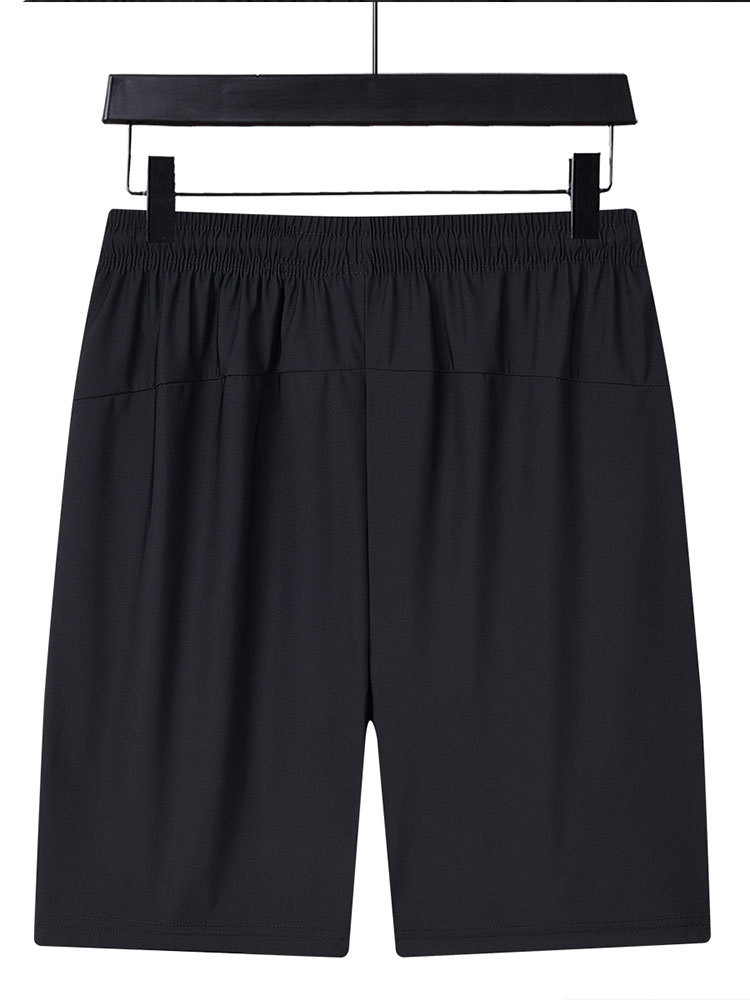 Pantalones Cortos Casuales para Hombre de Nailon, Elásticos para Verano
