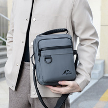 男士单肩包手提包手机包小背包牛津布旅游休闲商务斜挎包包便携