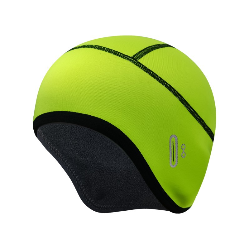 Cyklistická teplá čelenka na ochranu sluchu, outdoorová horolezecká, lyžařská, fleecová větruodolná čepice, helma, čepice s vnitřní podšívkou_voghion.com