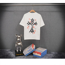 ����Chrome Hearts ���� ������ĸӡ����Ůͬ��ʮ�ּܶ���T��