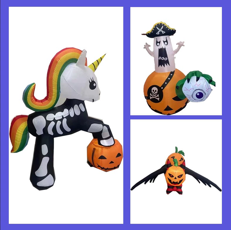 Хэллоуин надувной костюм динозавр тыква гримаса вечеринка сцена украшения косплей надувной костюм оптом