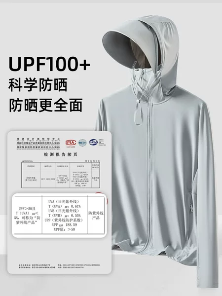 Sun Protection Clothing for Women, Cycling Fashion Sun Protection Jacket, Ultra-Thin Ice Silk Uv Protection Fishing Jacket