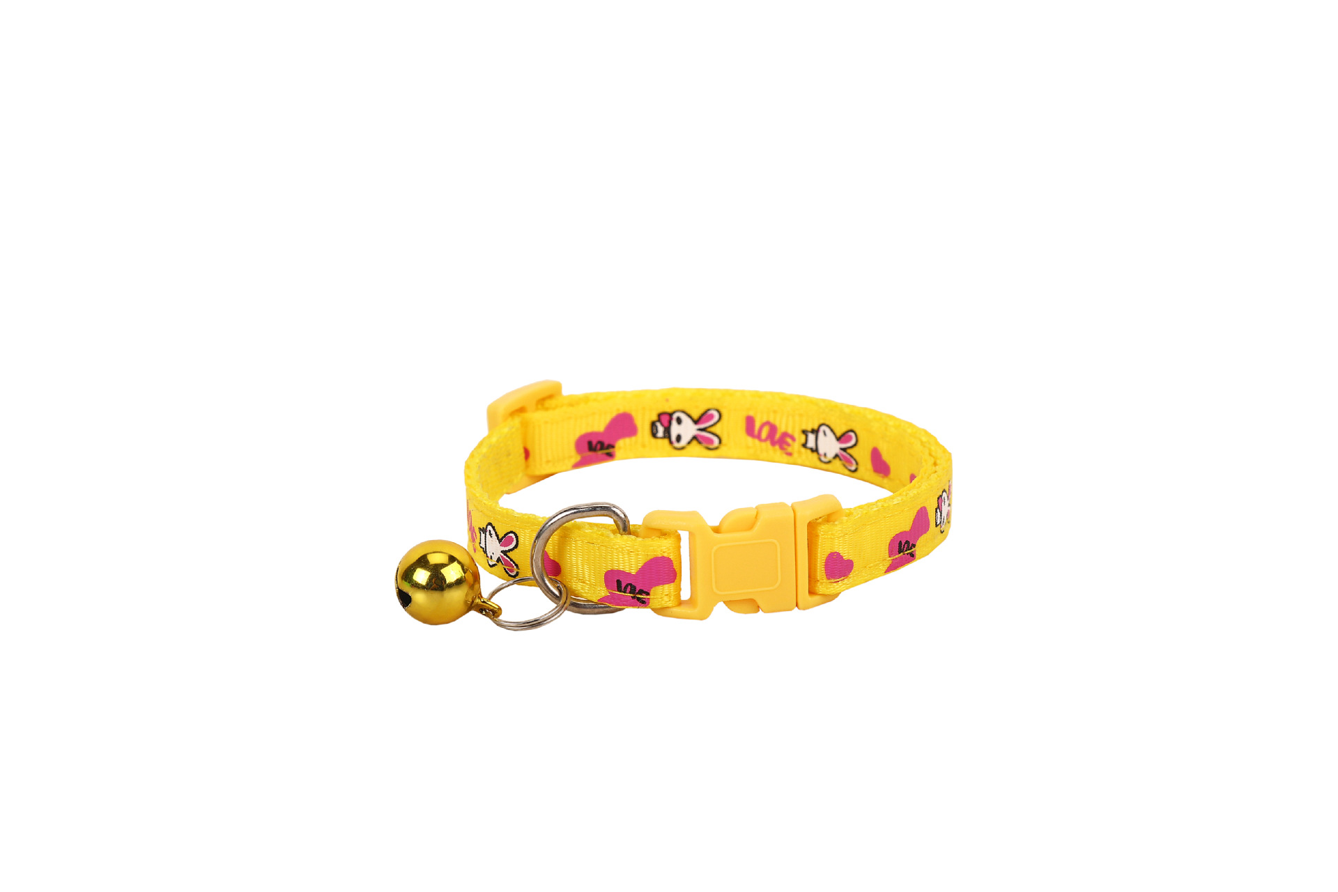 Conejo 1.0 pegado mascota perro gato collar campanas collar gran cantidad de fábrica tiendas adorables bonitos y interesantes