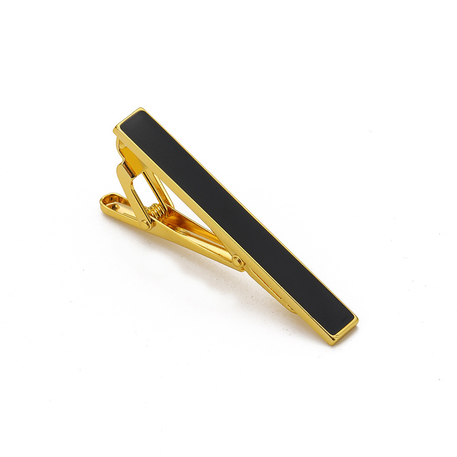 Neue kupfer rechteckigen farbe krawatte clip herren business einfache anzug hemd krawatte clip männer_voghion.com