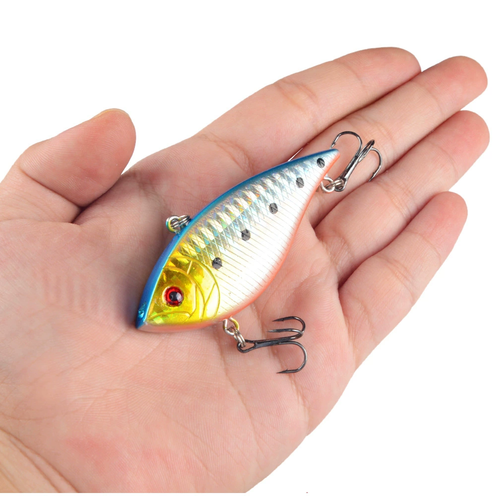 Laser VIB hard bait plastic bait far-spout bait lure bait erect bait erect mouth bait fish bait kill black fish