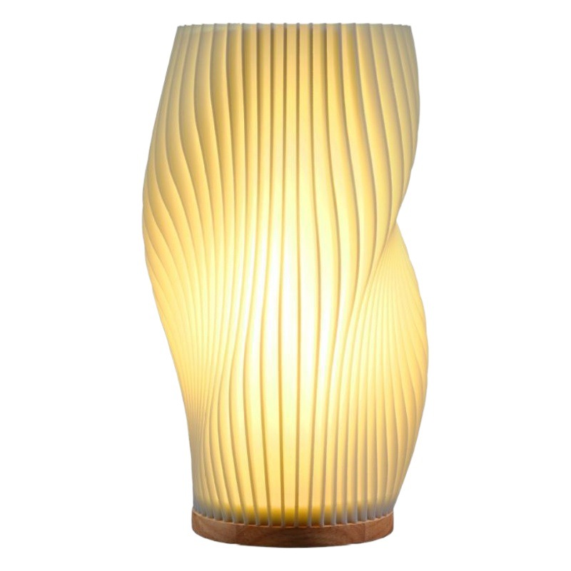 Lámpara de Mesa Decorativa Nórdica para Dormitorio de Niña, Lámpara de Noche USB con Protección Ocular y Atenuación, Lámpara de Ambiente Creativa, Adorno Transfronterizo