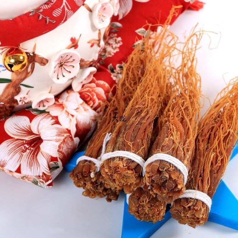 红参须东北产红参根长白山红参须养生茶 红人参人参须包邮包邮