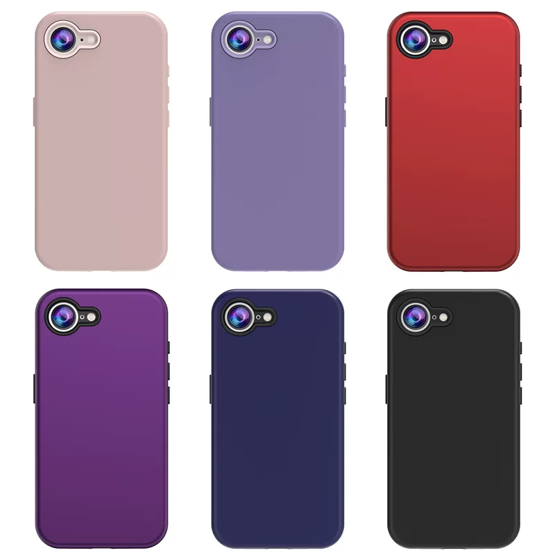 Apple, compatible matte phone case, protective case, three in one, 17promax