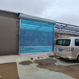 Supply anti-theft perspective rolling shutter door straight crystal rolling shutter door firm perspective rolling shutter door Wuhan manufacturers