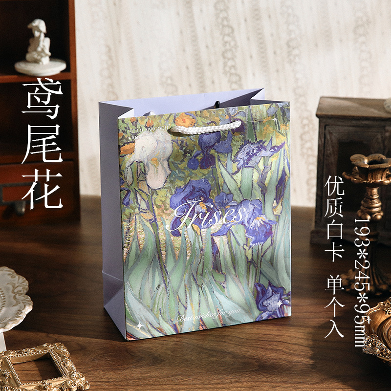 Bolsa de regalo Mr. Paper Serie Renacimiento romántico Arte de alto valor Ilustración Bolsa de regalo Bolso de regalo Bolso de mano Bolso de mano