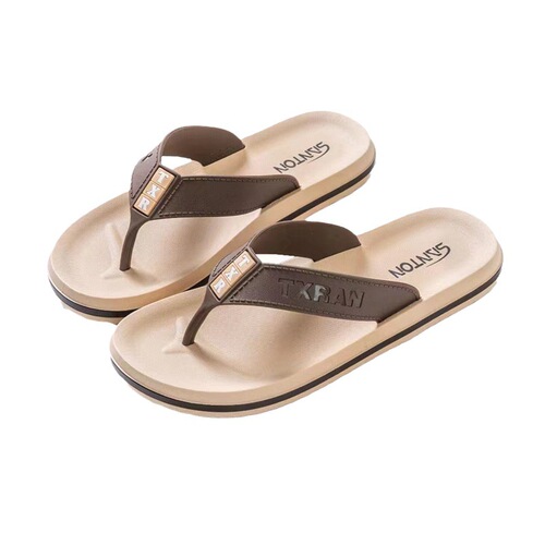 Men's slippers wholesale summer flip-flops non-slip thick-soled wear-resistant flip-flops for going out home shoes simple fashion slippers
