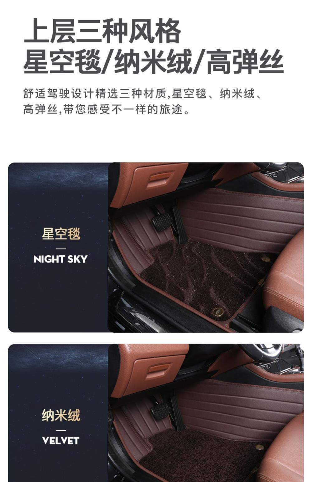 Bmw 3 Series Floor Mats Fully Surround New and Old Models 320Li Genuine Leather 320I 3 Series Gt Special Car Floor Mats Carpet Type