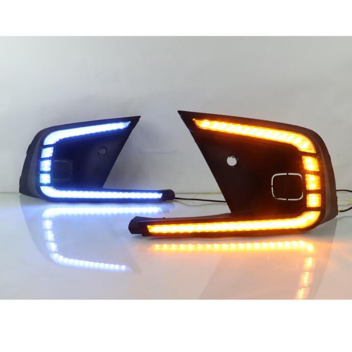 Aplicable corrientes a las luces diurnas cívicas de Honda de 11 generaciones 21-22 luces corrientes diurnas cívicas del LED tres colores