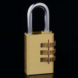密码铜挂锁 健身房柜子挂锁