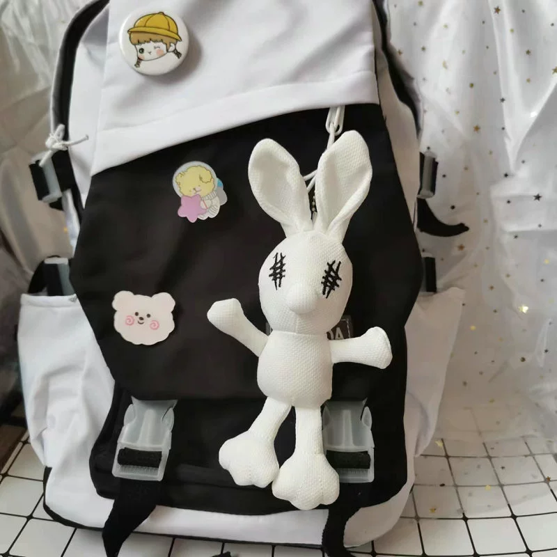 Творческий Дизайн Ногтей Кролик Кукла сумка кулон Кролик плюшевая игрушка кролик кукла девушка подарок брелок кулон