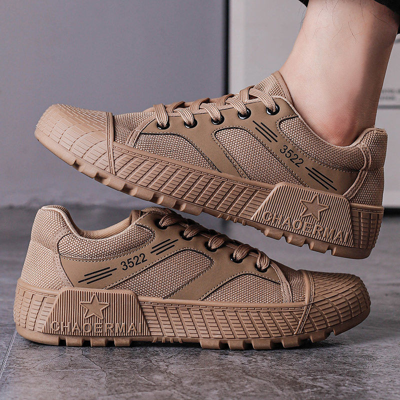 3522 Outdoor Leisure Labor Protection Shoes for Men at Construction Sites, Rubber Shoes for Work, Liberation Shoes, Deodorant, Wear-Resistant, Breathable Training Shoes