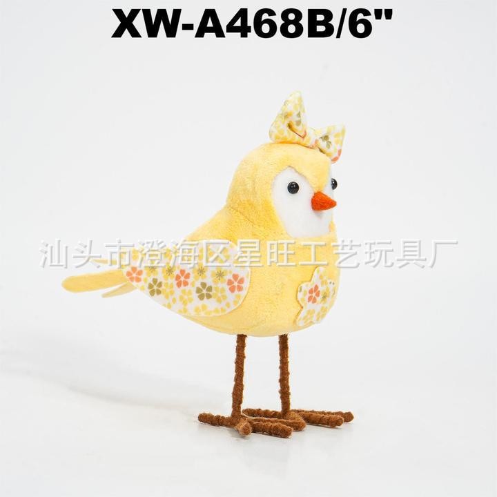 Pascua personalizada pájaros adorables postura de pájaros decoraciones creativas de Pascua una variedad de personalización