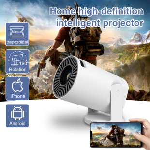 Q5 Barrel Projector Wifi Bedroom Living Room Wall Projection Home Theater Mobile Phone Same-Screen Version Wireless Same-Screen Version