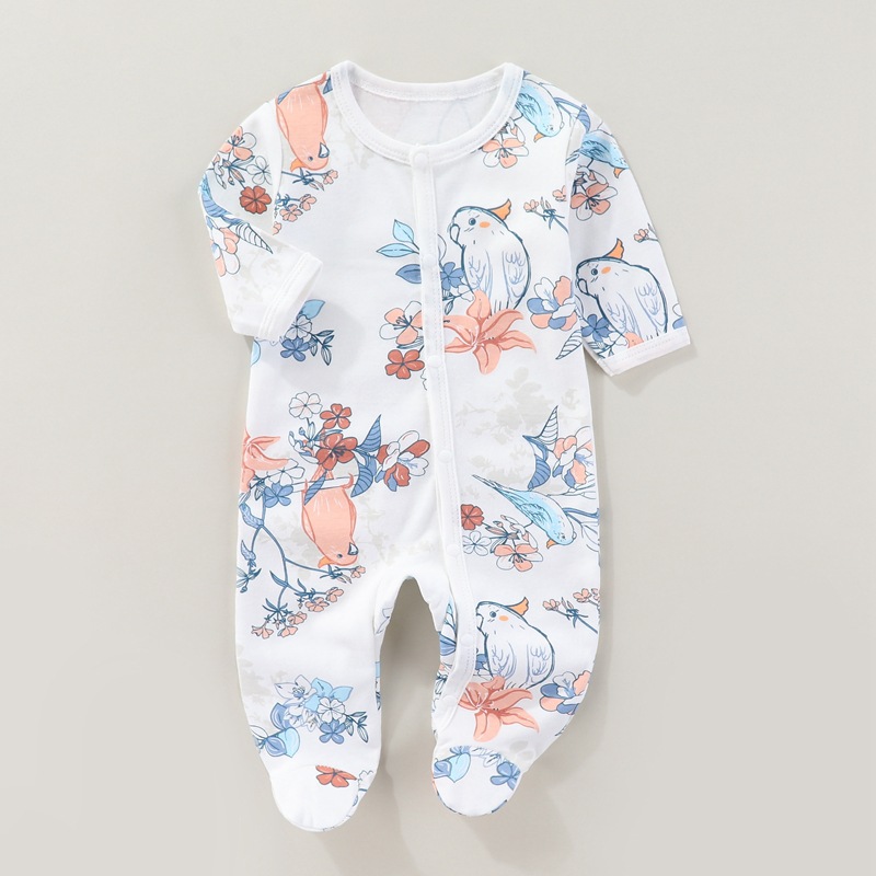 Ropa de bebé recién nacido algodón pijamas mameluco primavera y otoño bebé monje ropa verano bebé mono