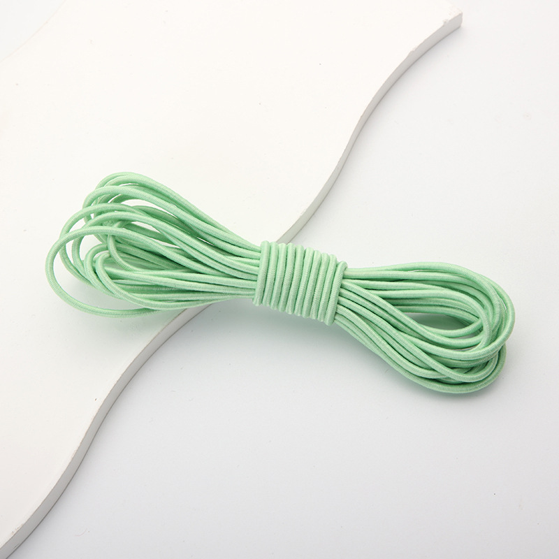 229#연한 녹색 탄성 로프
