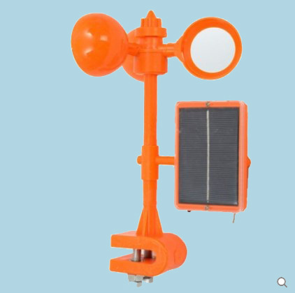 厂家批发风力语音反光驱鸟器庭院果园机场铁塔风力语音反光驱鸟器