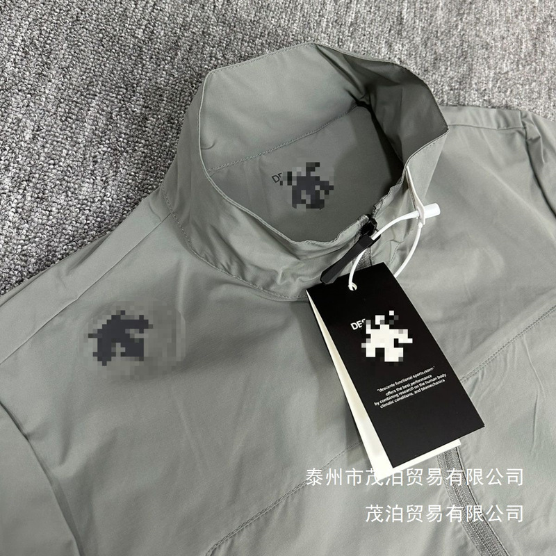 2026 New Style Arrowhead Stand Collar Jacket Summer Outdoor Sports Jacket Thin Stand Collar Jacket for Men Wholesale