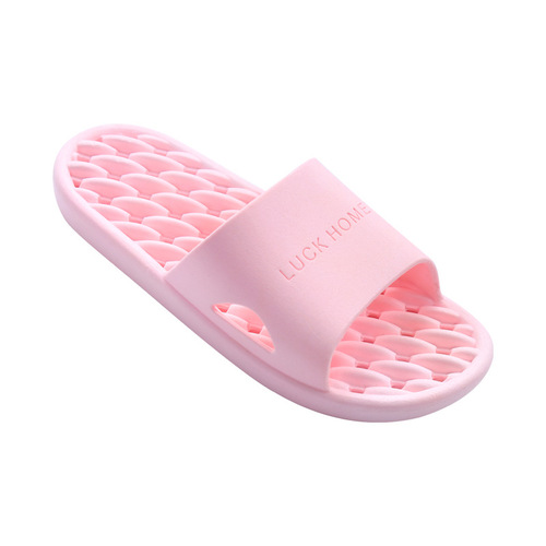 Slippers for women's bathroom leakage non-slip bath indoor four seasons household men's slippers home plastic couple hotel slippers