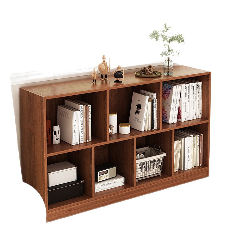 Estante de libro Estante de piso Gabinete combinado sala de estar Gabinete de almacenamiento doméstico Gabinete de almacenamiento Gabinete de exhibición de dormitorio Gabinete de libros simple