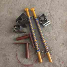 旋耕机配件 弹簧杆 七字销 吊耳压土板配件