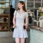 显瘦百褶经典款休闲连衣裙