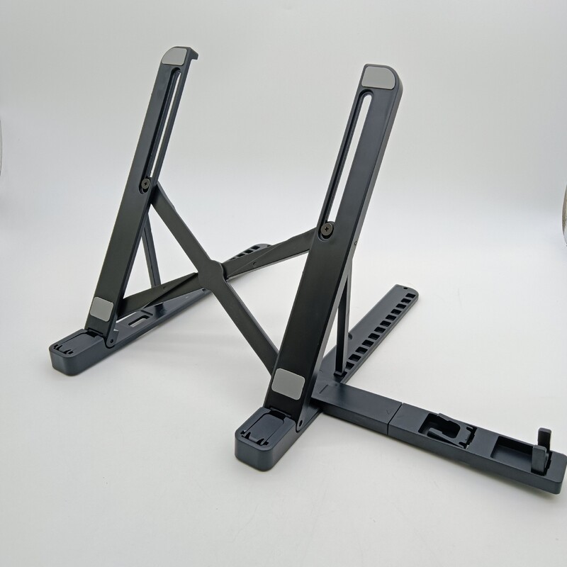 2-in-1 laptop stand, portable adjustable desktop riser, tablet cooling base, foldable phone stand 2-in-1 laptop stand, portable adjustable desktop riser, tablet cooling base, foldable phone stand