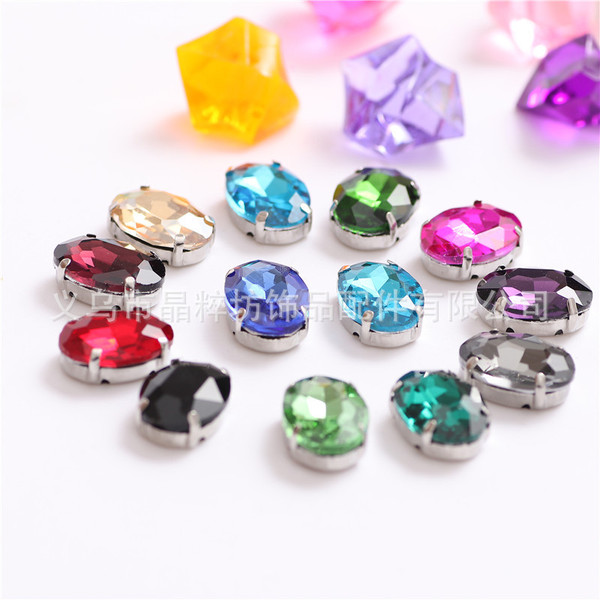 Glass crystal bracelet
