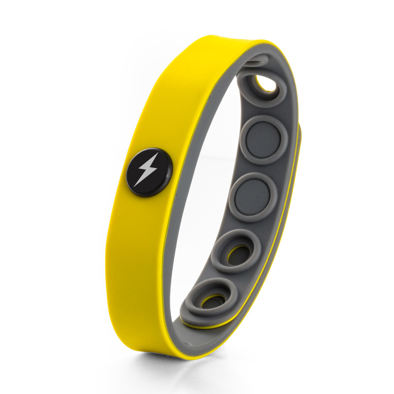 Pulsera antiestática inalámbrica pulsera de iones negativos cuerpo inalámbrico eliminación de silicona estática eliminando estática pulsera deportiva