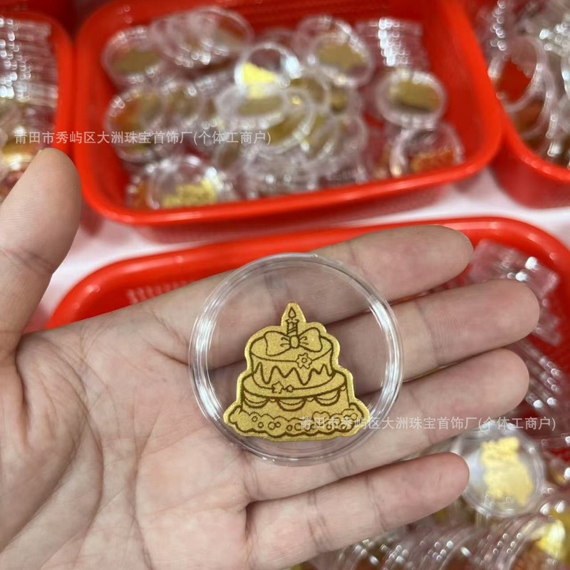 水贝足金999手机贴暴富招财神发财好运黄金贴纸金卡金片定 制批发|undefined