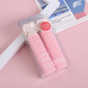 Korean oliv Hair Curler Hair Root Fluffy Clip Set Girl's Seamless Hair Curler Air Bangs Fixed Clip