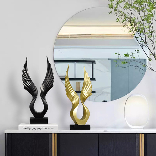 Dapeng Spreads Wings Golden Eagle Office Desk Boss Decoration Crafts Opening Gift Decoration Living Room Ornaments