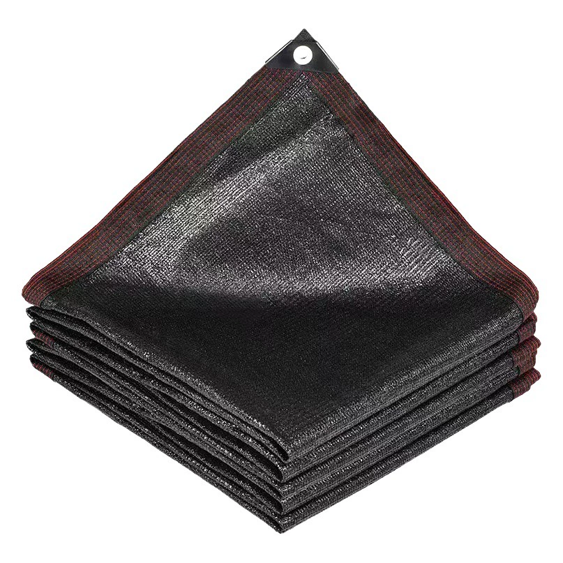 Черная Солнцезащитная сетка Антивозрастная Солнцезащитная сетка Автомобильный сарай Балкон Открытый Кемпинг Солнцезащитная сетка