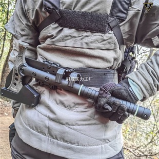 Outdoor Fire Hammer Type Tactical Ax Set Quick Pull Self-Defense Survival Weapon Equipment Camp Engineer Ax Steel Reinforced Hand Ax