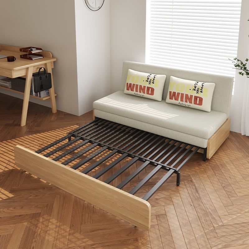 Sofa Bed Dual-Purpose Living Room Small Apartment Single Double Multi-Functional Foldable Storage Simple Fabric Balcony Retractable