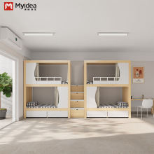 青旅酒店民宿上下床太空舱床企业员工工厂宿舍双层床外贸出口佛山