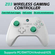 Z03蓝牙无线手柄双切扳机键霍尔摇杆PC电脑Switch安卓iOS游戏手柄