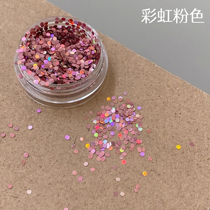 星星亮片美甲饰品网红爆款大小混银色五角星迷你超薄指甲贴片装饰|undefined