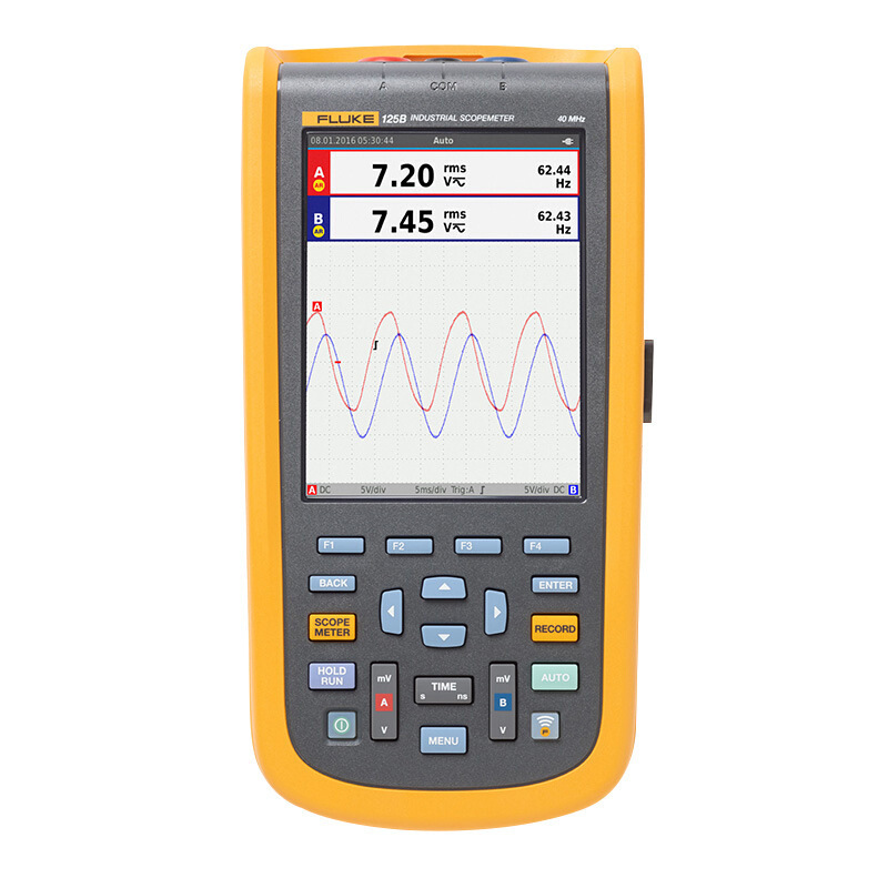 福禄克FLUKE-125B/CN/FLUKE-125B/CN/S工业用示波表 手持式示波器