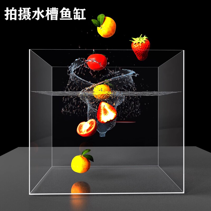 アクリルシンク、深水槽、シンクトレイ、高透明撮影、高精細水しぶきビデオ、水中浮遊水槽|undefined