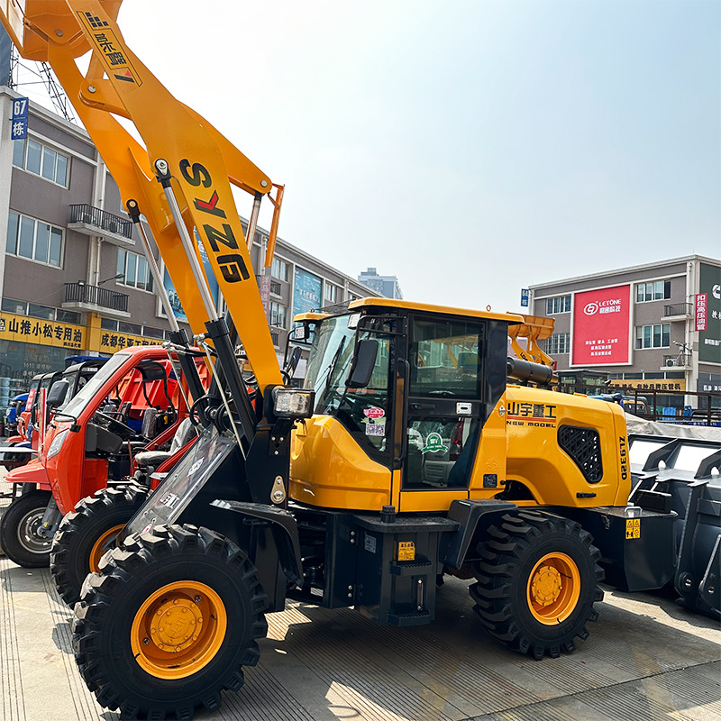 山宇932矮脚虎装载机可以下地下室的铲车国四动力