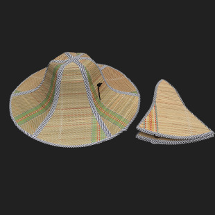 In stock outdoor fishing supplies fishing straw hat big brim sun hat mountaineering sun protection folding hat fishing gear wholesale