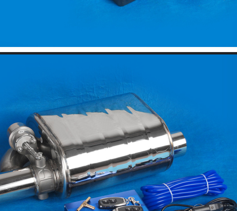 Sports Car Racing Modified Sound System Stainless Steel Exhaust Pipe Silencer Electric Electronic Remote Control Valve Manufacturer In-Stock Wholesale