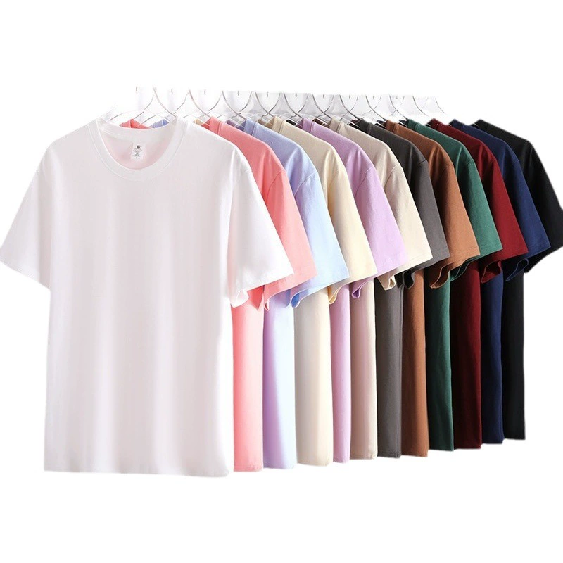 Оптовая продажа 200 г хлопчатобумажная футболка с плечами