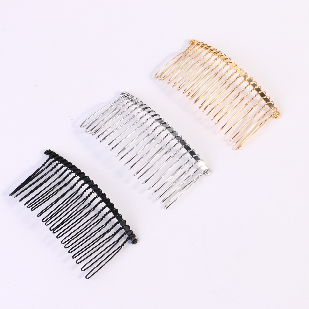 Variety of wire winding comb hair comb 8 teeth 10 teeth 12 teeth 20…