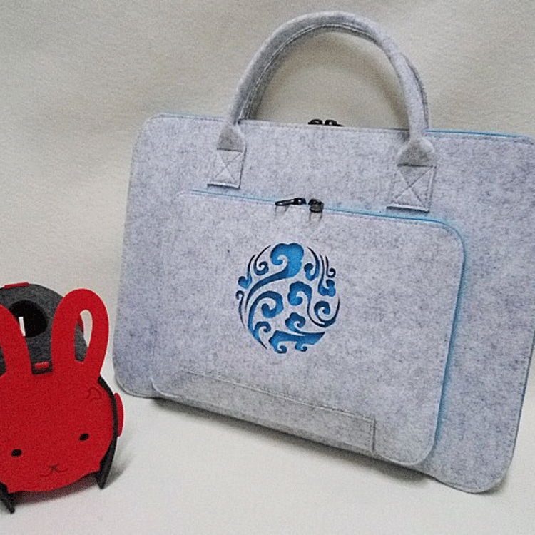Factory Supply Felt Bag Laptop Bag Felt Large Capacity Laptop Bag Liner Bag Storage Bag